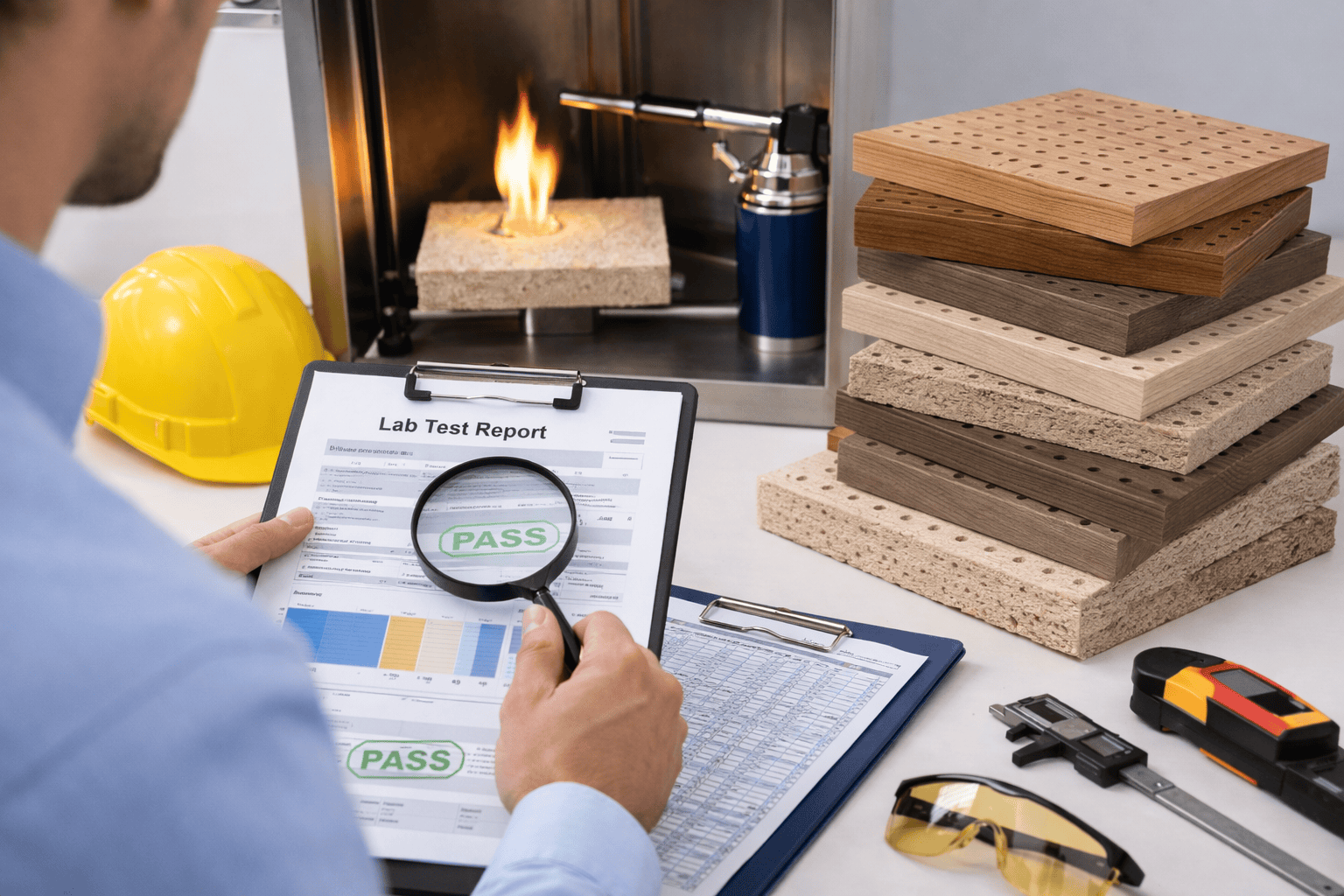 How to Verify Manufacturer Tests for Fire-Retardant Acoustic Timber Panels