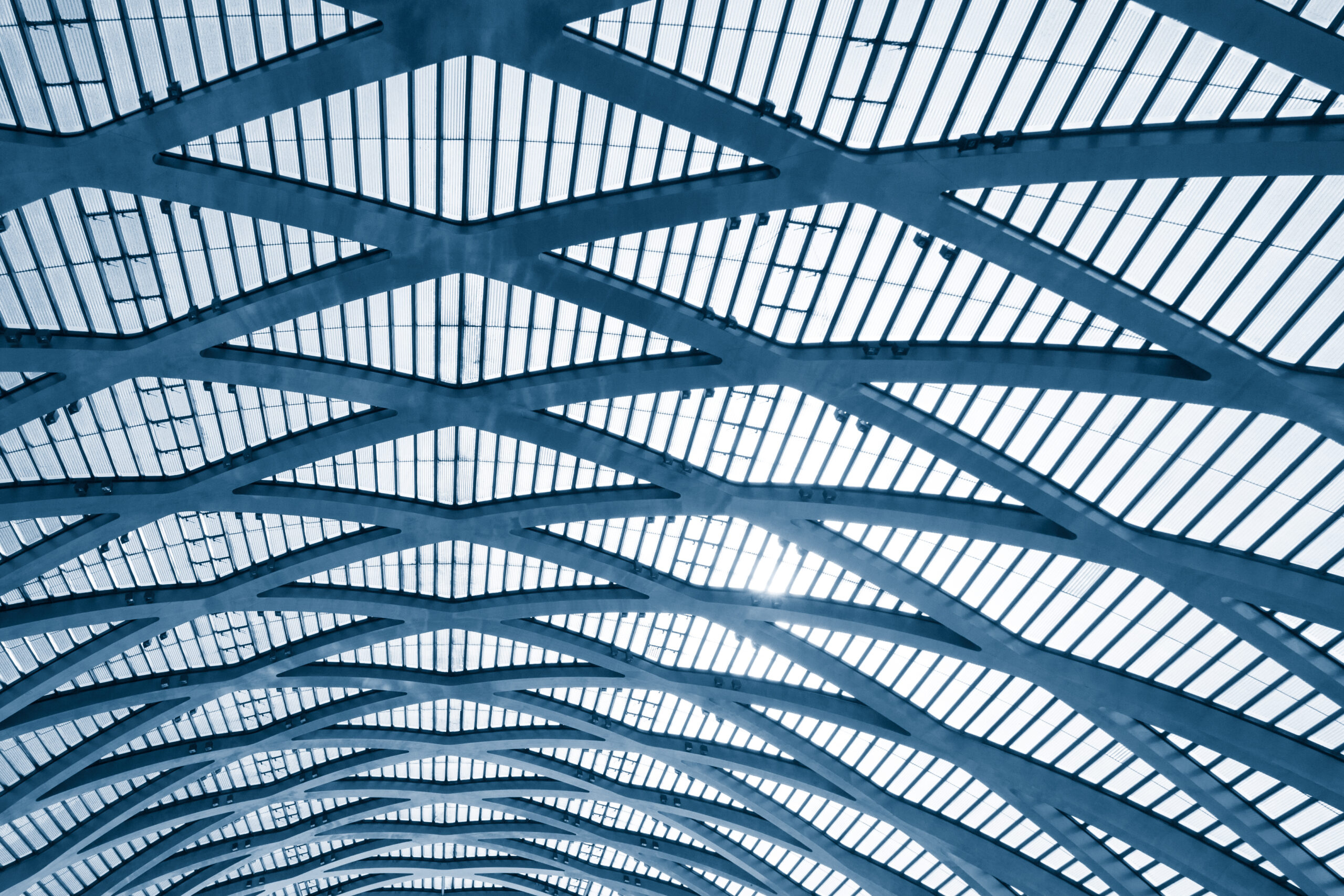 Here is the Ceiling Trend everyone’s Whispering about… Metal Baffles Ceiling?