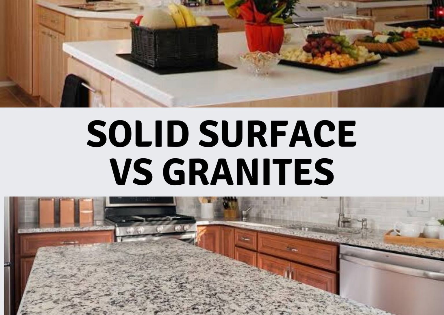 Solid Surface vs Granites- Advantages & Disadvantages
