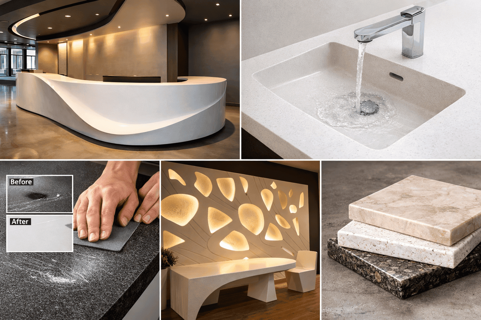 Five Things You Didn’t Know Acrylic Solid Surface Could Do
