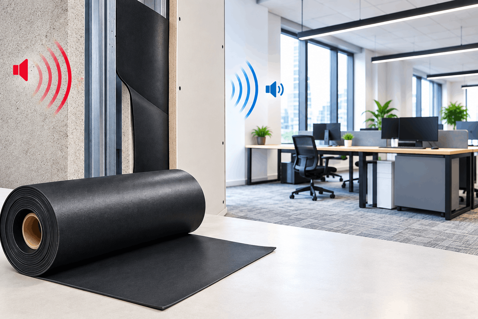 MLV Sound Barrier Solutions for Effective Noise Reduction in Workspaces