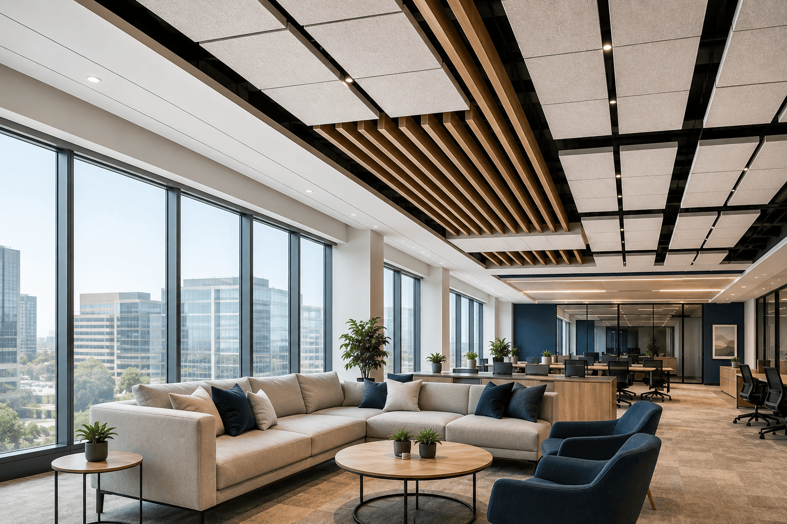 Reinventing your Space with Acoustic Panels for Ceiling from Function to Flair