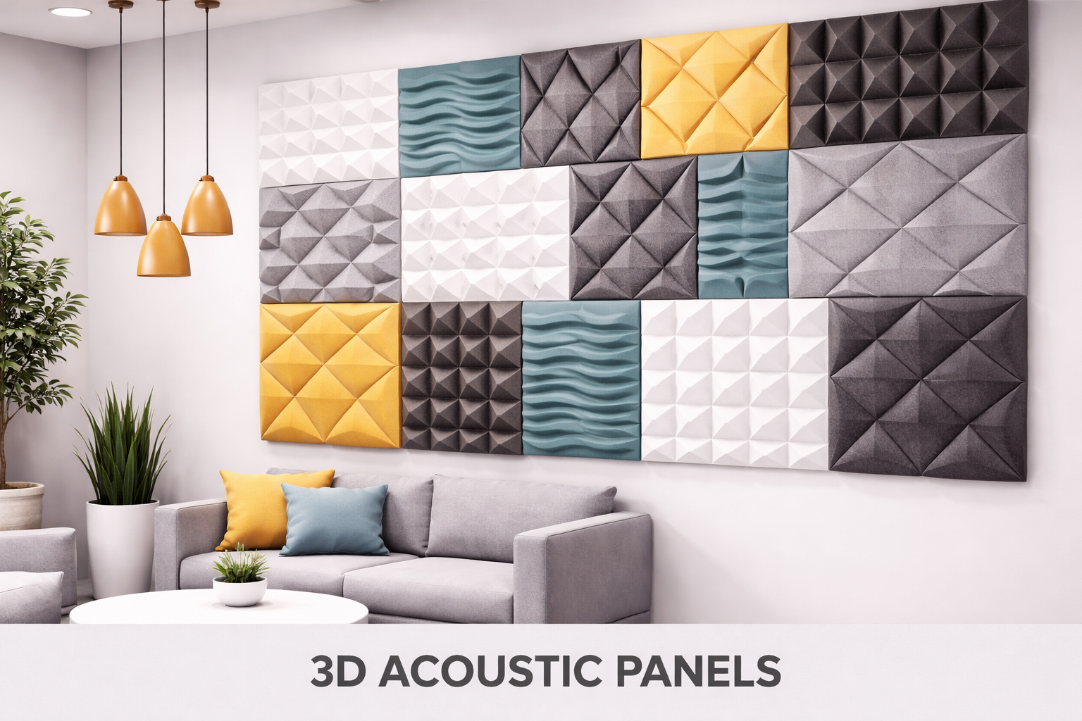 Fibreglass Acoustic Ceiling