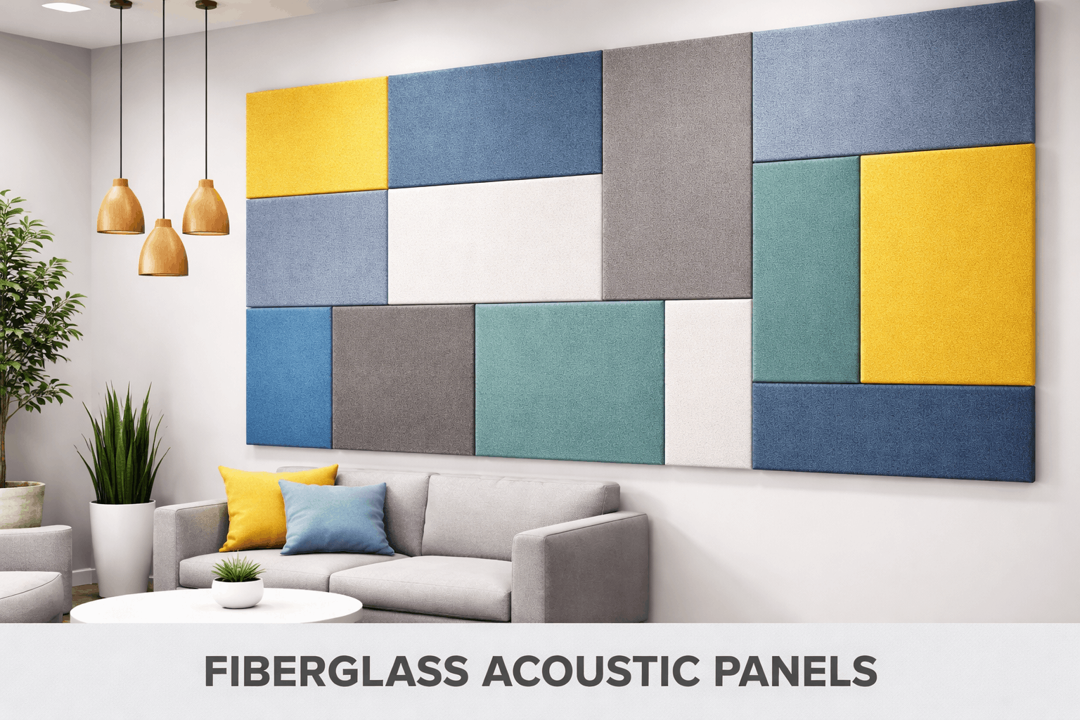 Fibreglass Acoustic Panels