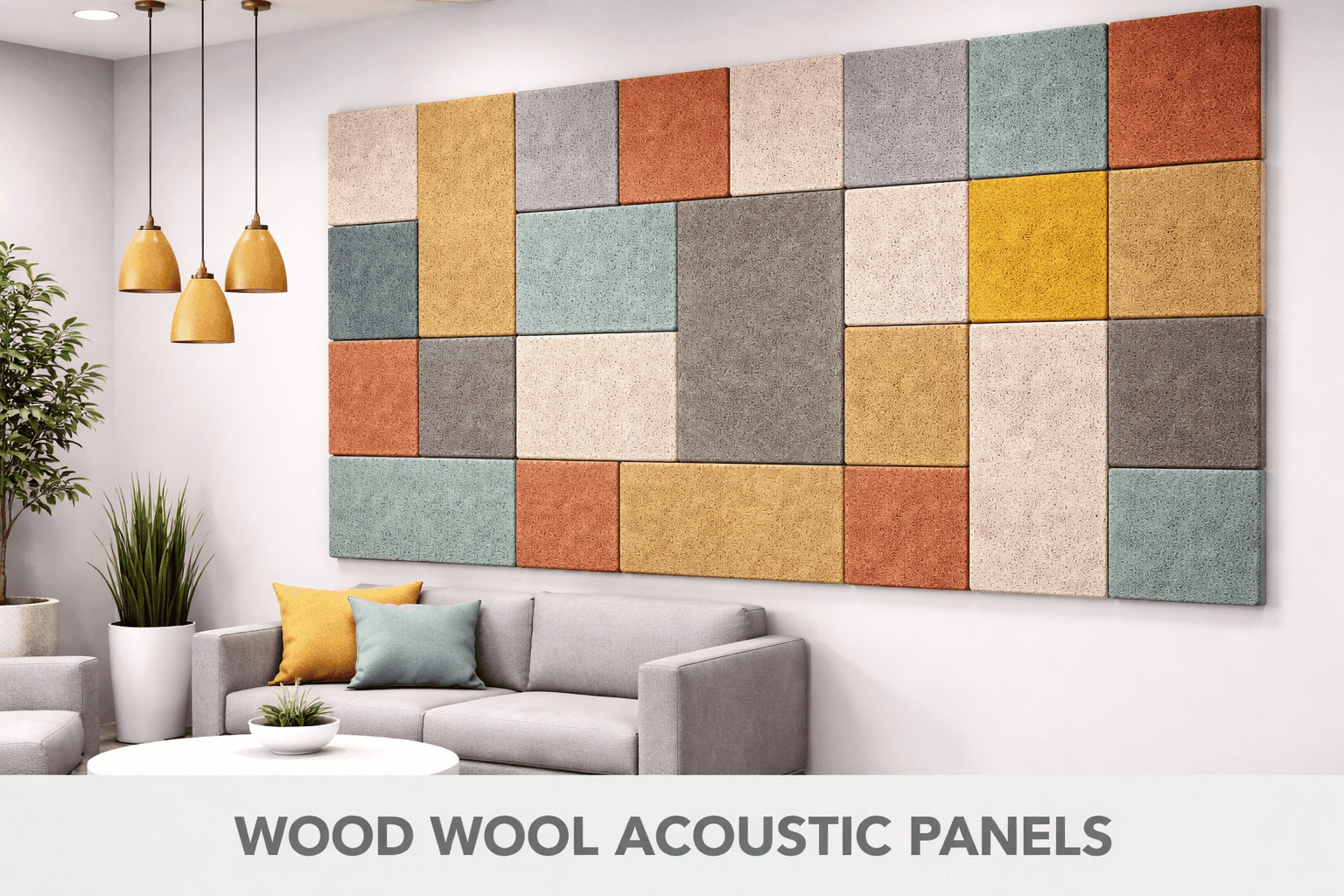 Wood Wool Acoustic Panel